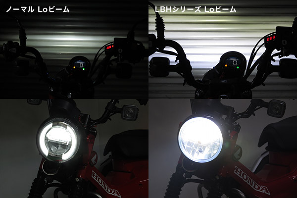 商品については写真を参考下さいハンターカブ ct125  プロテック LEDマルチリフレクターヘッドライト