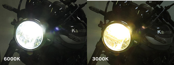 充実の品 プロテック PROTEC LEDマルチリフレクターヘッドライトキット LBH-K04 3000k 19年以降 W800 64018-30  HD店